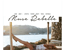 Tablet Screenshot of muserebelle.com